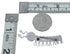 American Indian Zuni Multicolor Genuine Sterling Silver Caterpillar Pin AX128739